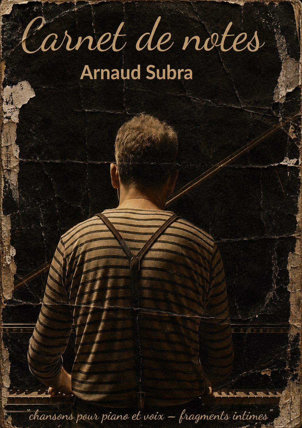 Affiche du spectacle Carnet de notes d'Arnaud Subra